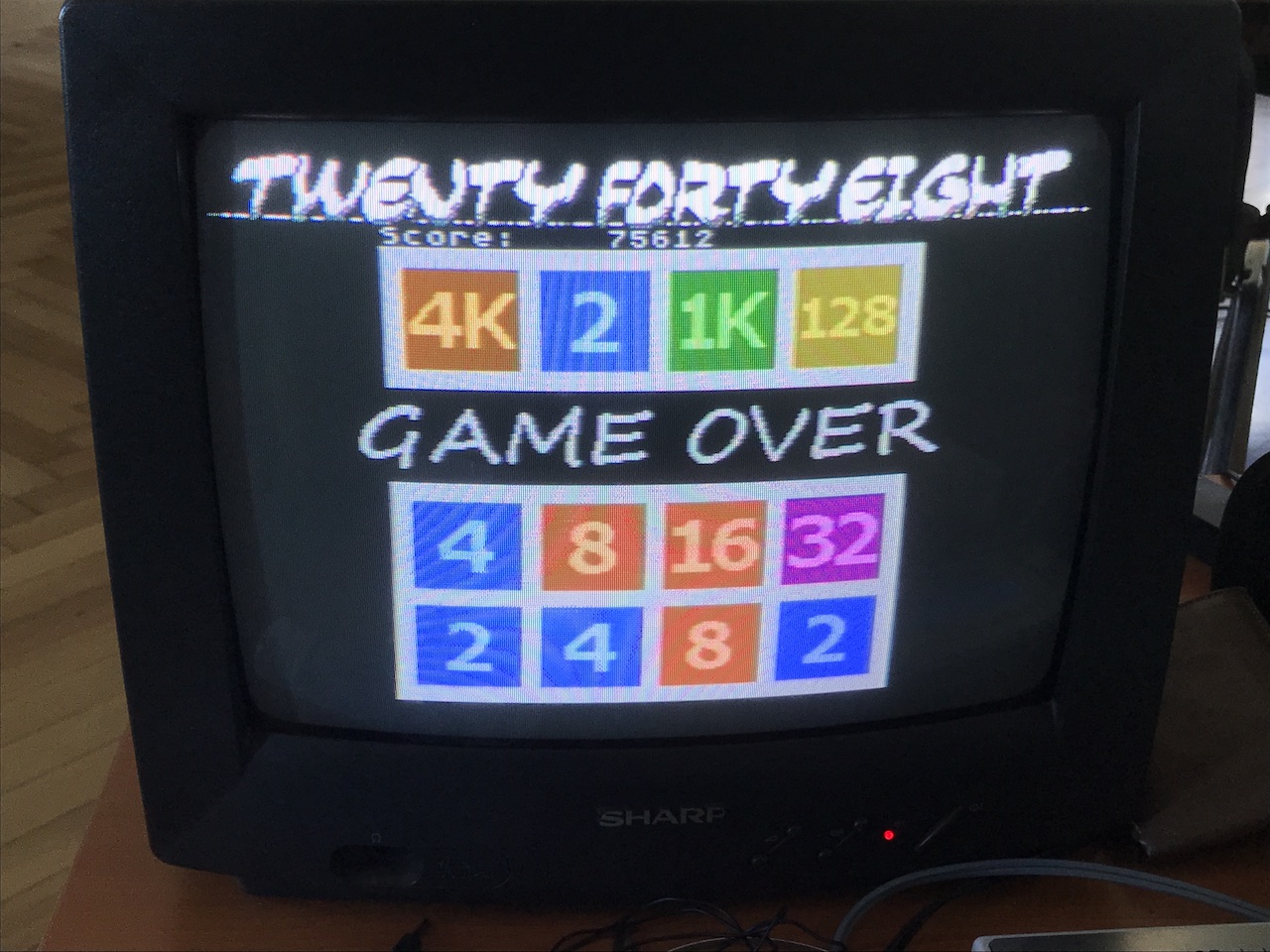 Fujiama 2025 - RIK's score at 2048.JPG